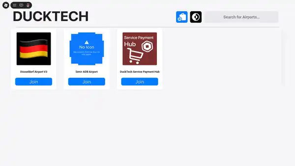 DUCKTECH GateWay System dashboard
